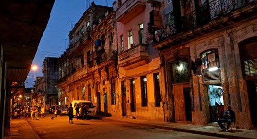 Cuba at night. Photo Credit: Tim Tendick